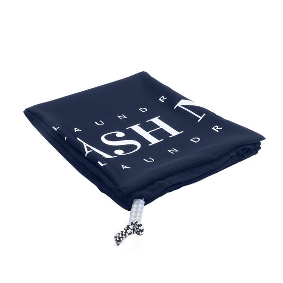 Oussum Large Blue Laundry Bags For Home Drawstring - Picture 2 of 5